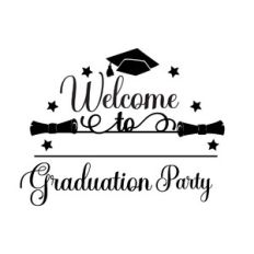 graduation party welcome sign