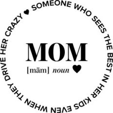 mom definition word circle