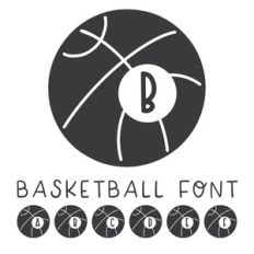 dtc basketball font
