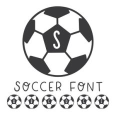 dtc soccer font