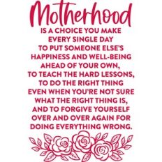 motherhood