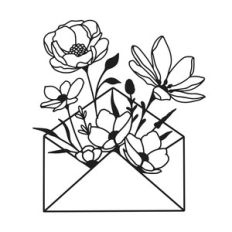 floral envelope