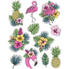 tropical sticker page