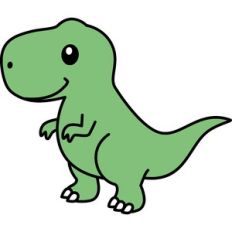 cute baby t-rex