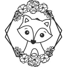 floral fox