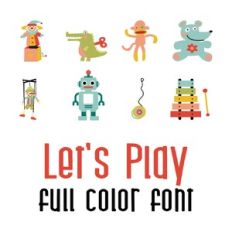 let's play full color font