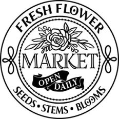 spring flower market round