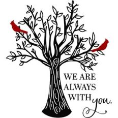 we are always with you - memorial design