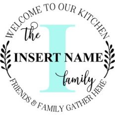welcome to our kitchen