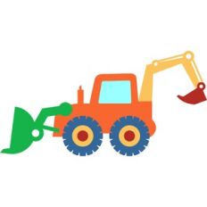 backhoe tractor toy