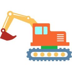 crawler excavator toy
