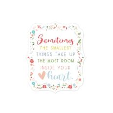 smallest things
