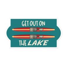 on the lake