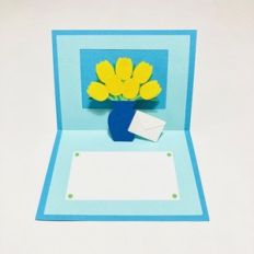 tulips in a vase