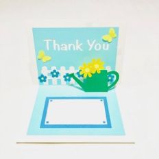 watering can thank you card
