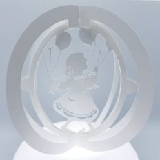 one layered pop-up sphere balloon