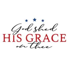 god shed his grace on thee