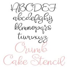 zp crumb cake stencil