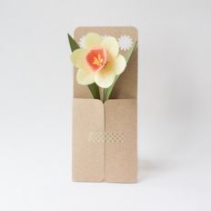 daisy flower envelope by farren celeste