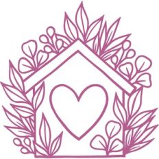 house with heart