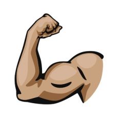 arm flexing