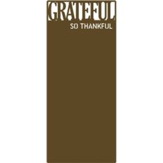 grateful letter-size card