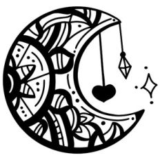 mandala moon