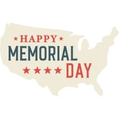 happy memorial day map