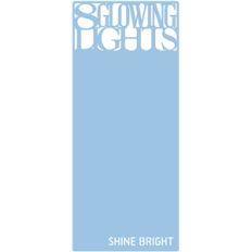 8 glowing lights letter-size card