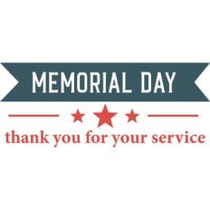 memorial day thank you