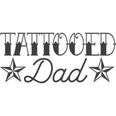 tattooed dad