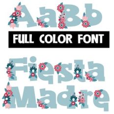 fiesta madre color font