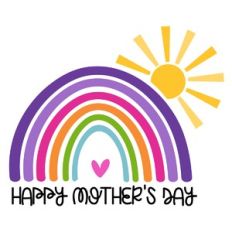 mother's day rainbow
