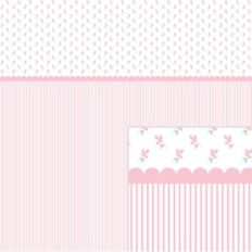 flowers and stripes pink