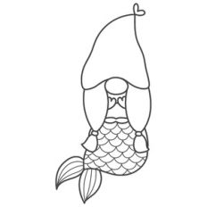 mermaid gnome