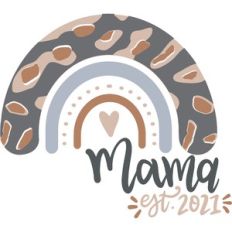 mama est. 2021 rainbow