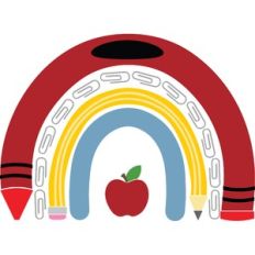 school rainbow