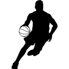 basketball player silhouette