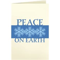 peace on earth card