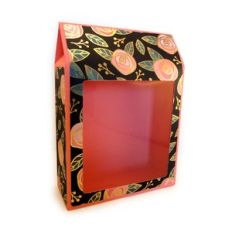 box 3d large window tote gable top