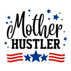 mother hustler usa flag