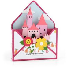 box card envelope castle