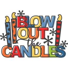 blow out the candles
