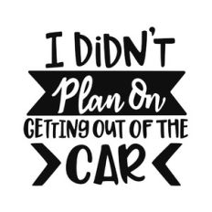getting out of the car