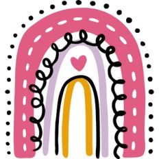 boho rainbow