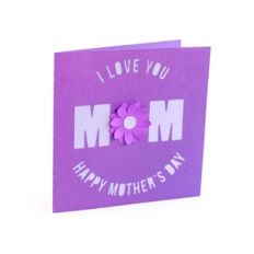 I love you mom card