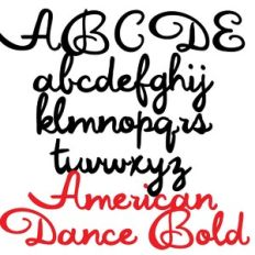 pn american dance bold