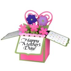 happy mother’s day card in a box