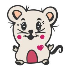 cute mouse design for kids
