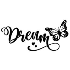 dream butterfly word